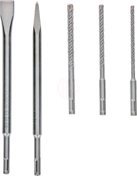 Bosch 5 Parça SDS Plus ve Keski Seti - 2607017515