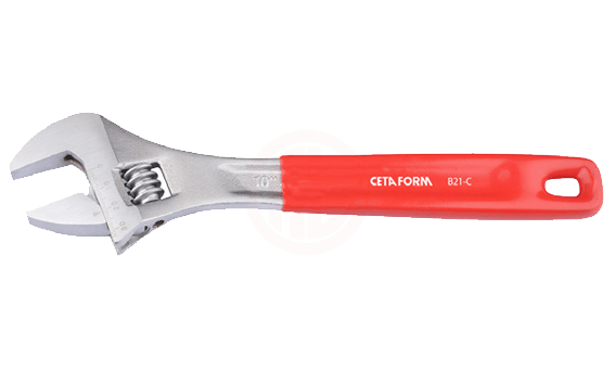 Ceta Form Kurbağacık Anahtar (Krom Kaplı-Pvc Daldırma Saplı) 375 Mm