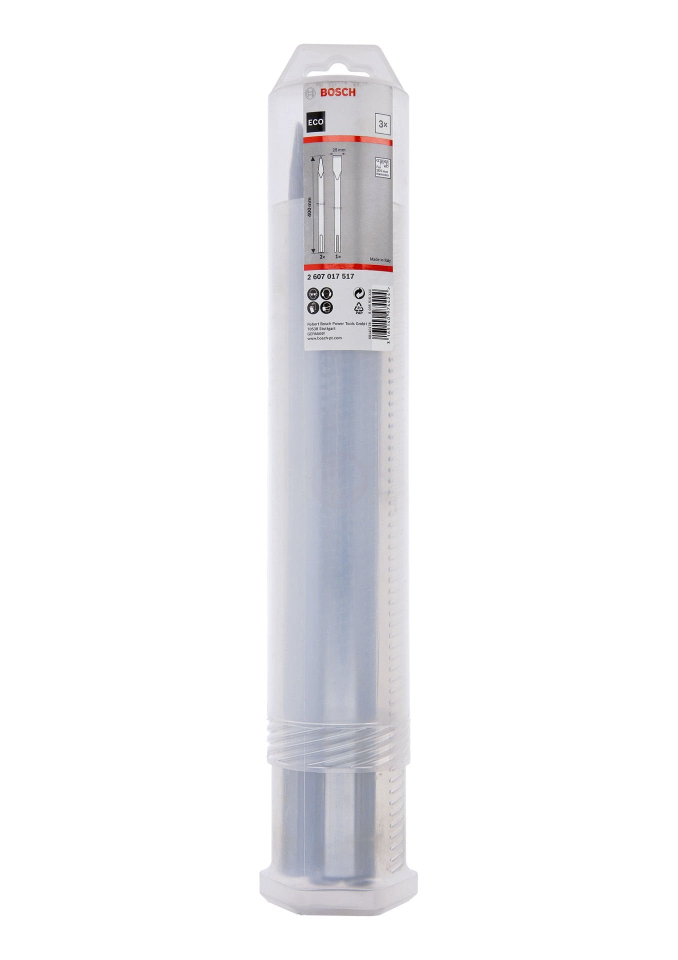 Bosch 3 Parça SDS Max Keski Seti - 2607017517