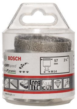 Bosch Kuru Elmas Delici Uç DrySpeed Best For Ceramic 57x35 mm - 2608587127