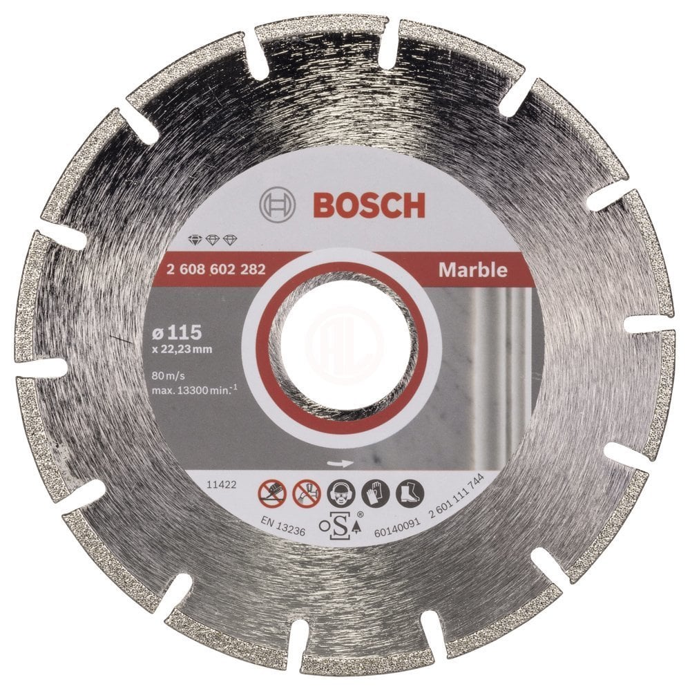 Bosch Elmas Kesme Diski Standard For Marble 115x22,23 mm - 2608602282