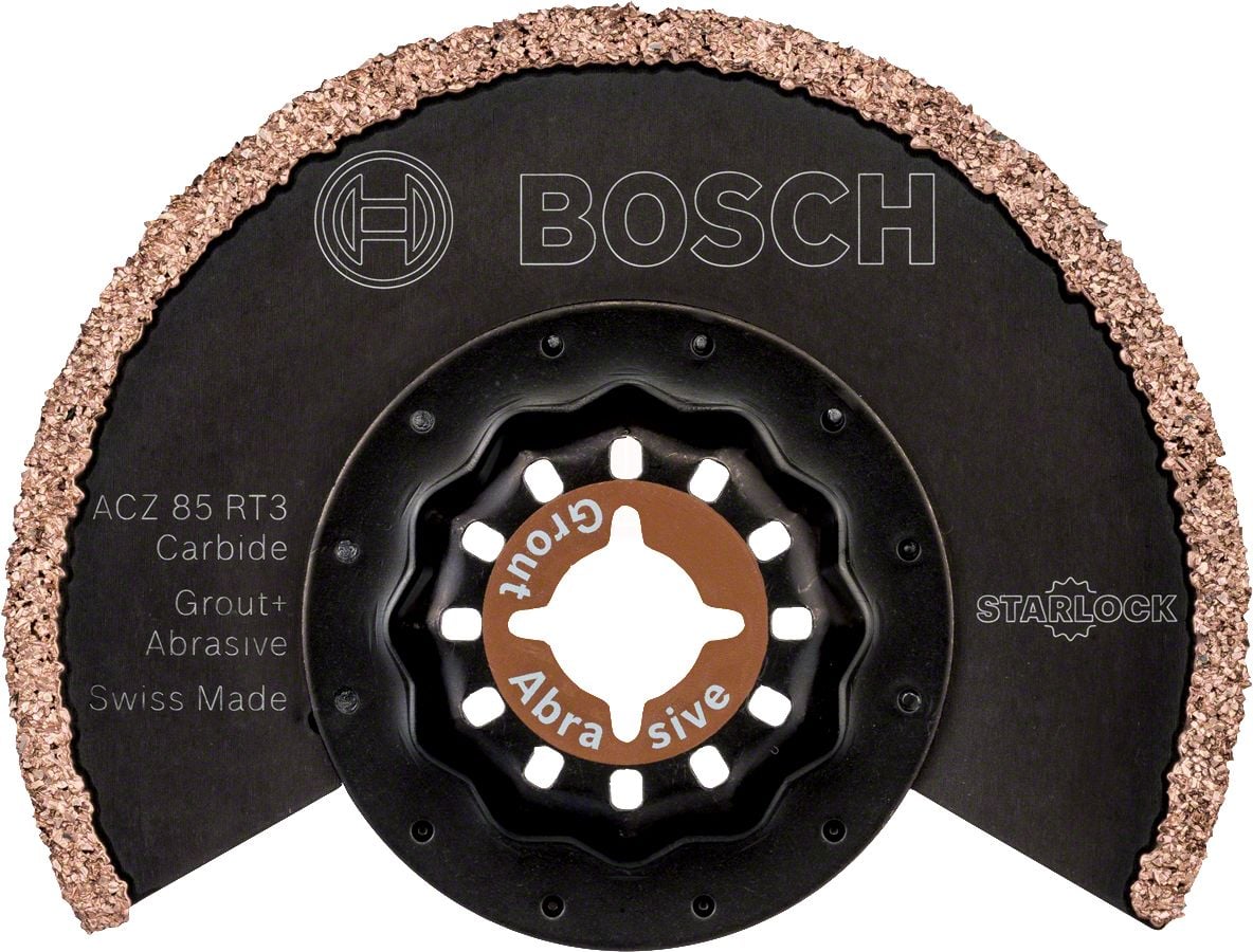 Bosch Starlock Testere Ucu GroutAbraSive ACZ 85 RT3 85 mm (10 Adet) - 2608664484