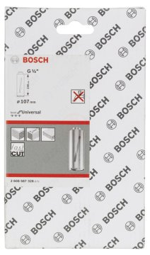 Bosch Elmas Kuru Karot Uç G1/2 İnç Best For Universal 107x150 mm - 2608587328