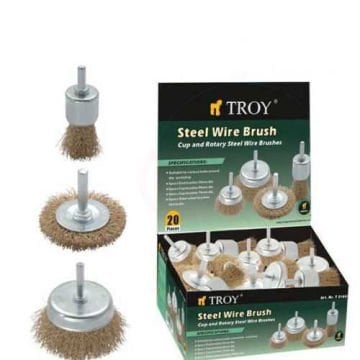 Troy 27700 Pimli Tel Fırça Seti, 20 Parça