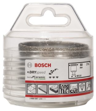Bosch Kuru Elmas Delici Uç DrySpeed Best For Ceramic 80x35 mm - 2608587134