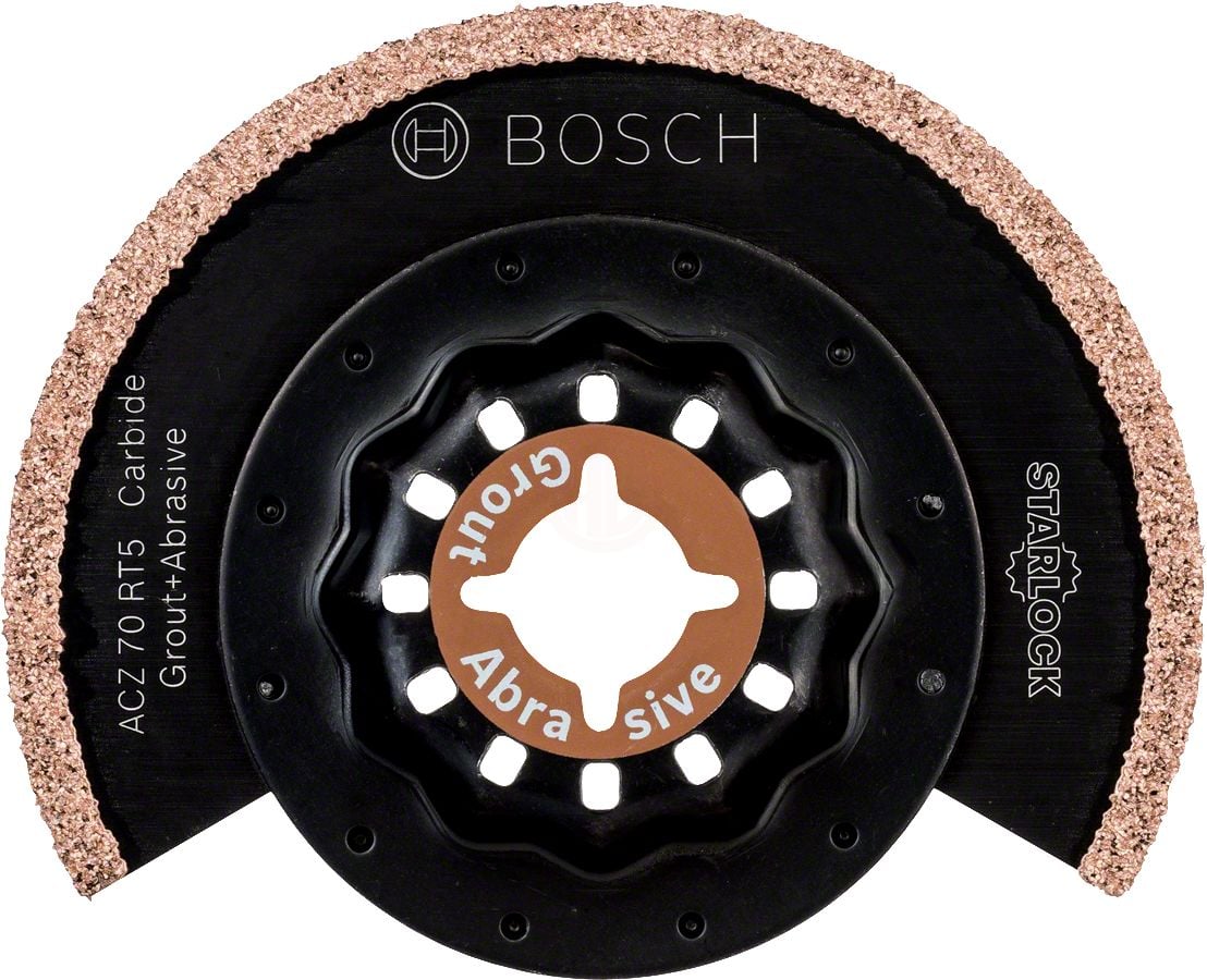 Bosch Starlock Testere Ucu GroutAbraSive ACZ 70 RT5 70 mm (10 Adet) - 2608664486