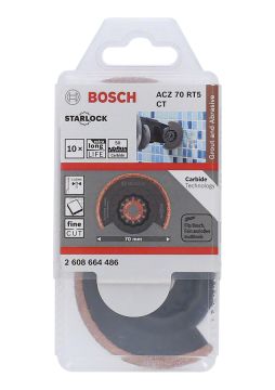 Bosch Starlock Testere Ucu GroutAbraSive ACZ 70 RT5 70 mm (10 Adet) - 2608664486