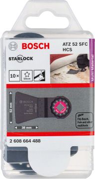 Bosch Starlock Testere Ucu MultiMaterial ATZ 52 SFC 52 mm (10 Adet) - 2608664488