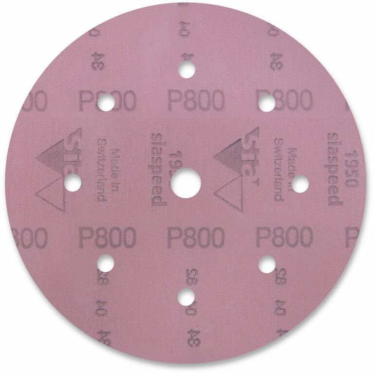 Sia Disk Zımpara 1950 Siaspeed 9 Delik Ø203 mm 1500 Kum