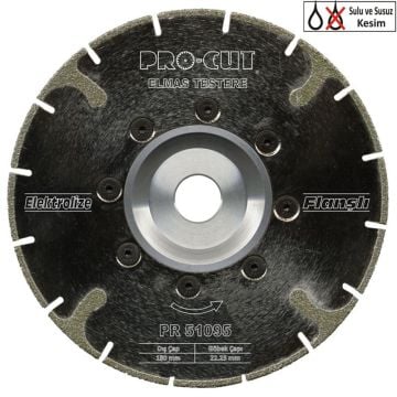 Procut Elekrolize Testere Flanşlı 150 Ece  - PRC51102