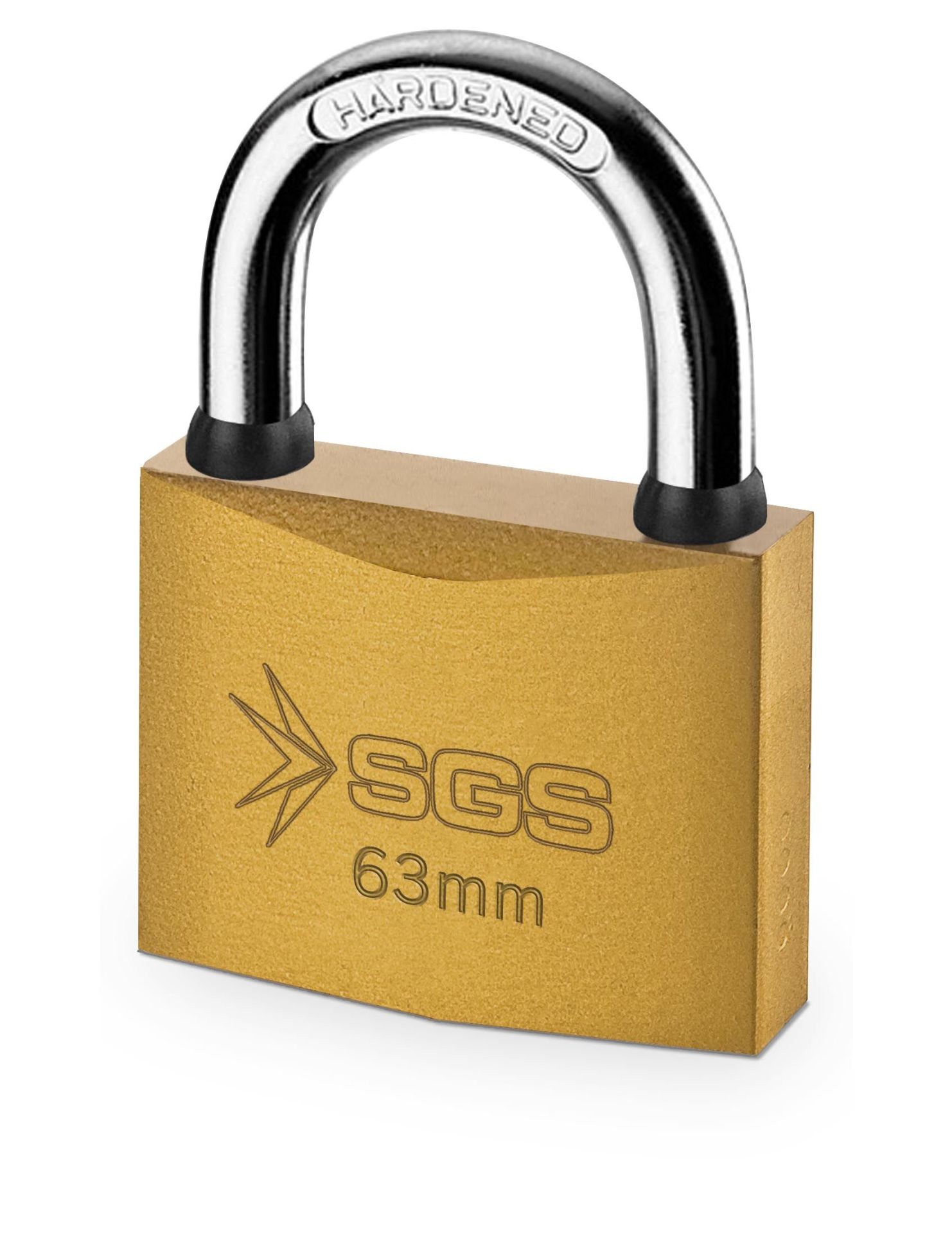 SGS 1342 Asma Kilit Sarı Boyalı 32Mm