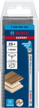 Bosch Dekupaj Testere Bıçağı Expert ExCleanfWood T308BO (25 Adet) - 2608900556