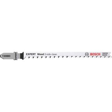 Bosch Dekupaj Testere Bıçağı Expert ExCleanfWood T308BO (25 Adet) - 2608900556