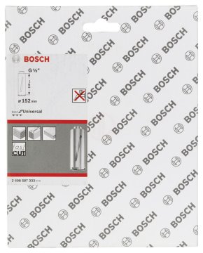 Bosch Elmas Kuru Karot Uç G1/2 İnç Best For Universal 152x150 mm - 2608587333