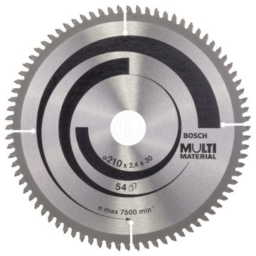 Bosch Daire Testere Bıçağı Multi Material 210x30 mm 80 Diş - 2608640445