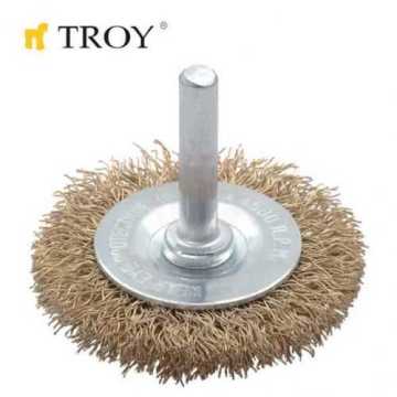Troy 27703-100 Pimli Daire Fırça (100mm)