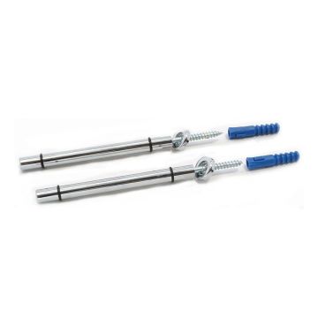 Tempo Gizli Raf Tutucu Nikel Çinko 10 Mm 14 Cm