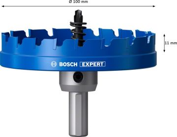 Bosch Delik Açma Testeresi Expert Carbide Metal 100 mm - 2608901449