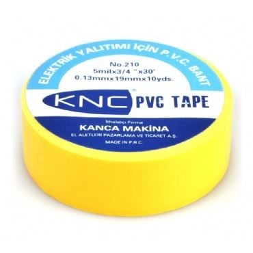 KNC P.v.c Elektrikçi Bandı (sarı)