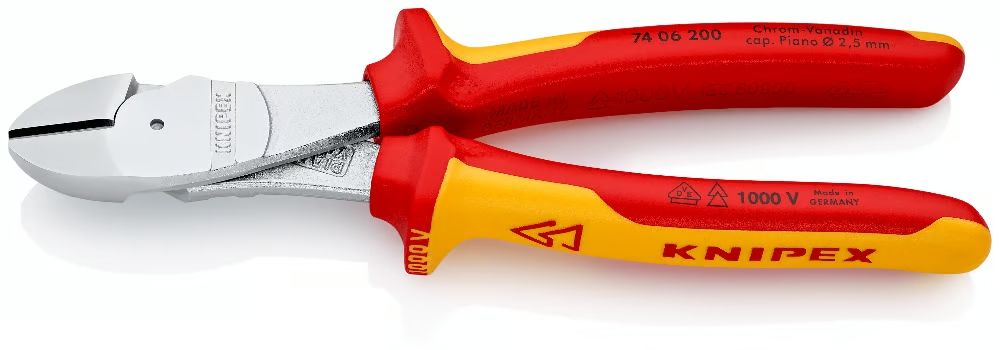 Knipex 74 06 200 Agır Hızmet Vde Yan Keskı