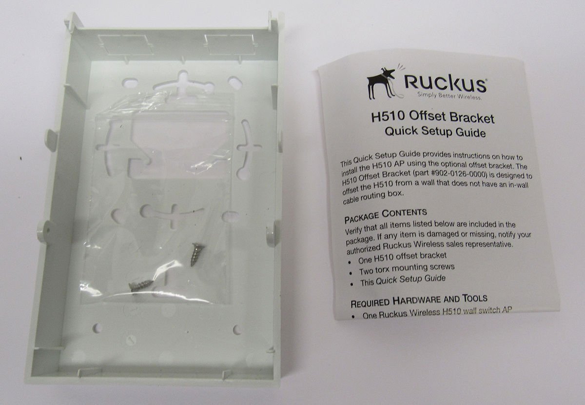 Ruckus Wireless Surface Mount Bracket For H510