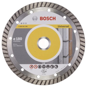 Bosch Elmas Kesme Diski Standard For Universal Turbo 180x22,23 mm - 2608602396
