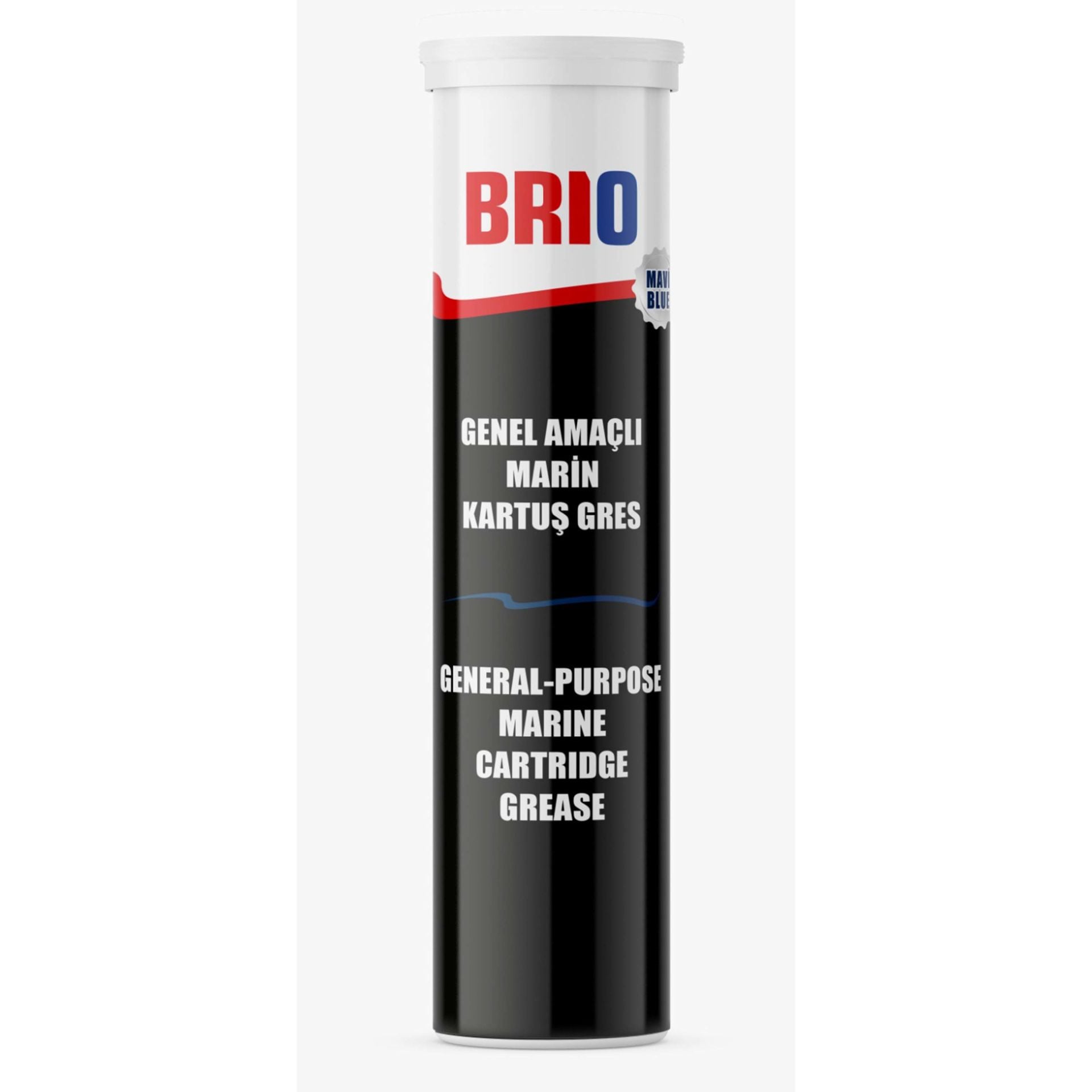 Brio Genel Amaçlı Deniz Kartuşu Li-Kompleks Gres Kp 2N-30 Mavi 400 Gr