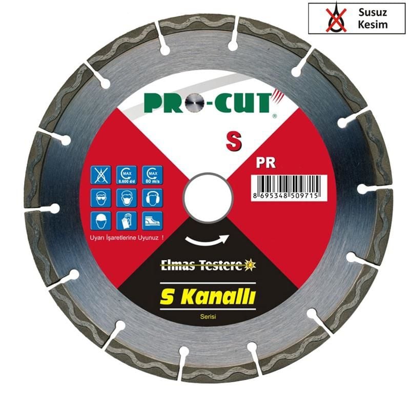 Procut S Kanallı Testere 230 S - PRC50973