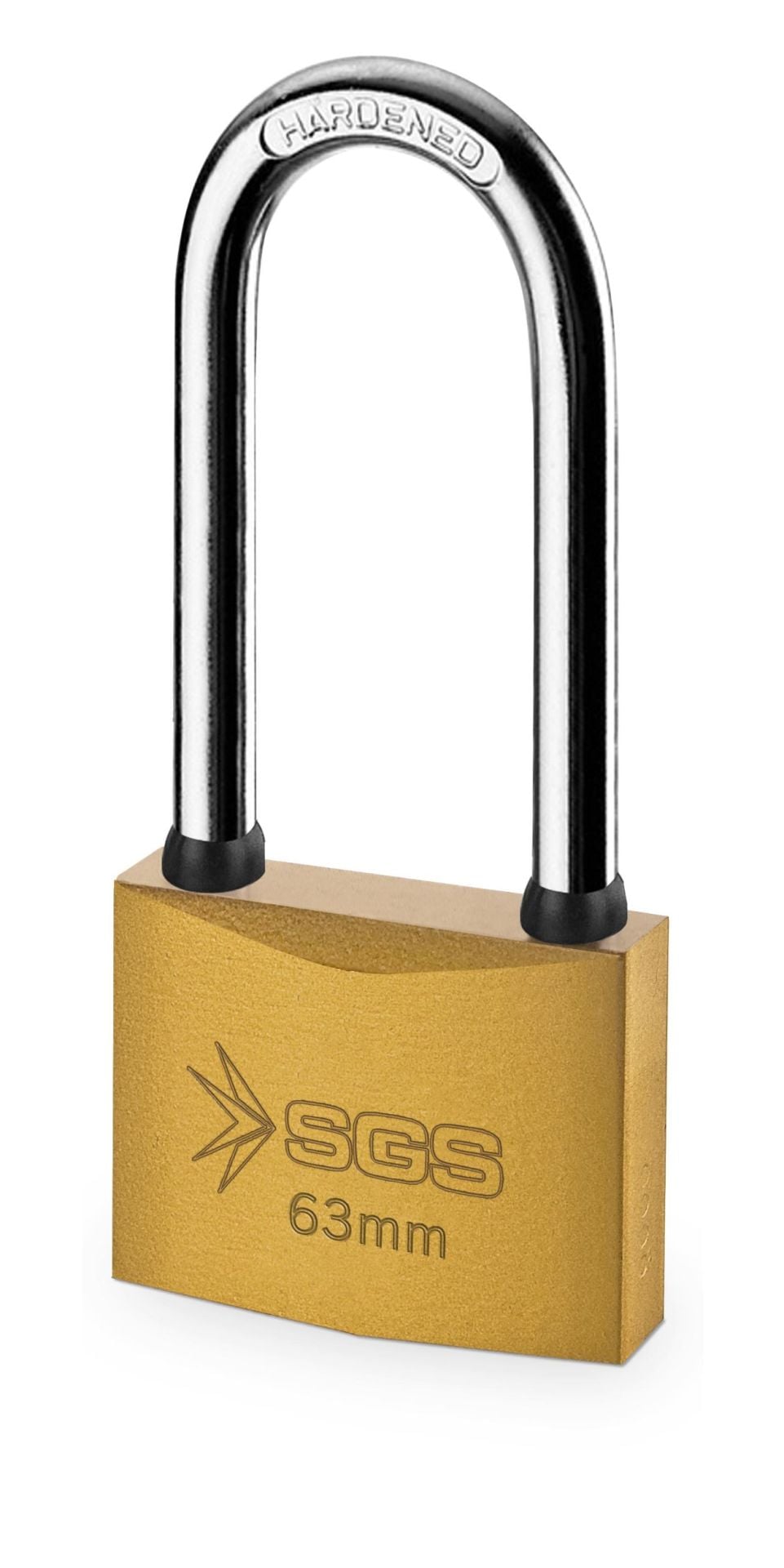 SGS 1353 Asma Kilit Sarı Boyalı Uzun Kanca 63Mm