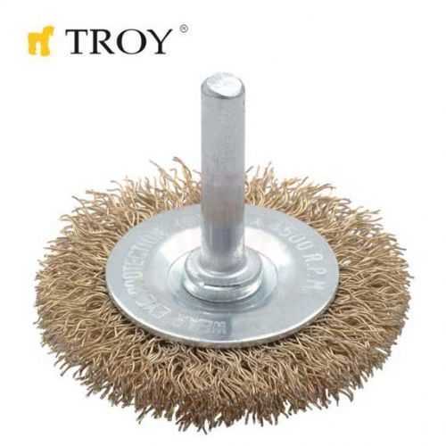 Troy 27703-75 Pimli Daire Fırça (75mm)