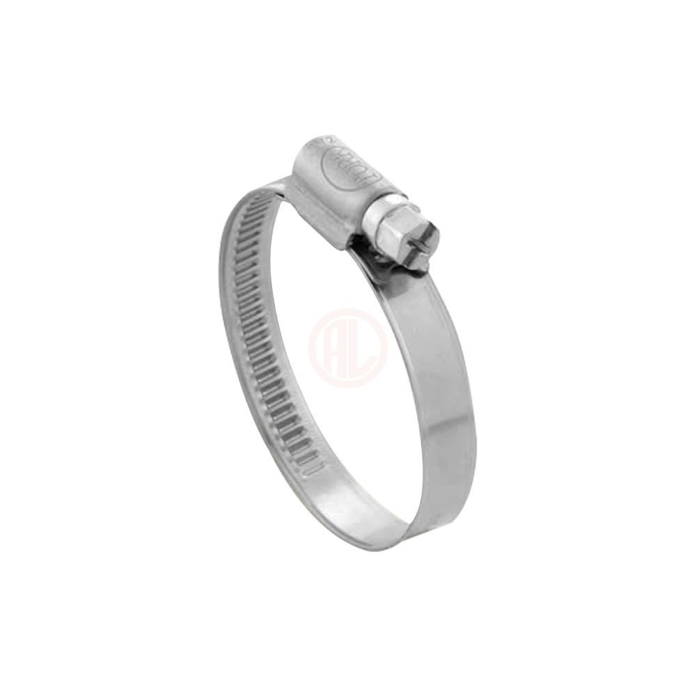 Tork Kabartmalı Hortum Kelepçesi 9 mm W2 AISI 430 Kalite Paslanmaz Ebat 100 - 120 mm