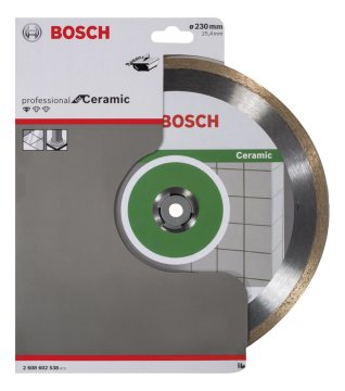 Bosch Elmas Kesme Diski Standard For Ceramic 230x25,40 mm - 2608602538