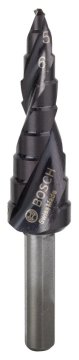 Bosch Spiral Kanallı HSS-AlTiN 9 Kademeli Matkap Ucu Üç Yüzeyli Şaft Ø4-12 mm - 2608588065