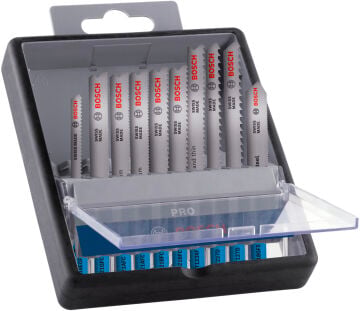 Bosch Aksesuar PRO Metal and Alu Set Dekupaj Bıçağı Seti 10 lu