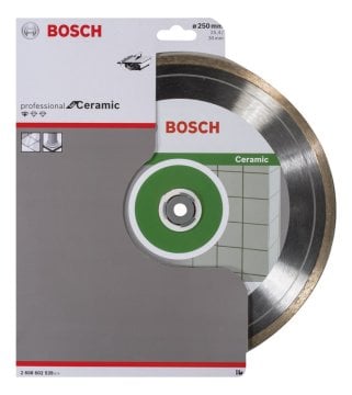 Bosch Elmas Kesme Diski Standard For Ceramic 250x30/25,40 mm - 2608602539