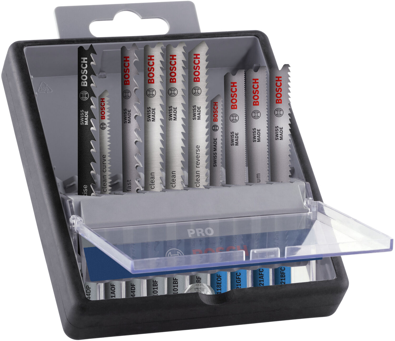 Bosch Aksesuar PRO Wood and Metal Dekupaj Bıçağı Seti 10 lu (v1)