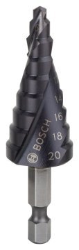 Bosch Spiral Kanallı HSS-AlTiN 9 Kademeli Matkap Ucu Altıgen Şaft Ø4-20 mm - 2608588070