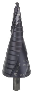 Bosch Spiral Kanallı HSS-AlTiN 16 Kademeli Matkap Ucu Üç Yüzeyli Şaft M10 - M40 - 2608588071