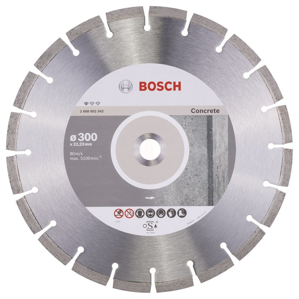 Bosch Elmas Kesme Diski Standard For Concrete 300x22,23 mm - 2608602542