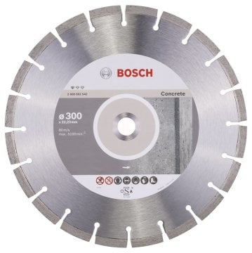 Bosch Elmas Kesme Diski Standard For Concrete 300x22,23 mm - 2608602542