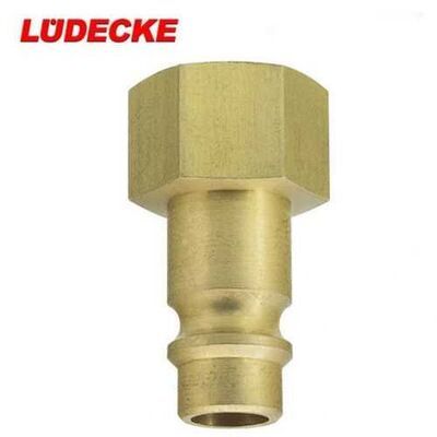 LÜDECKE ES 12 NI Stoper Uç (1/2 İnç Dişi)