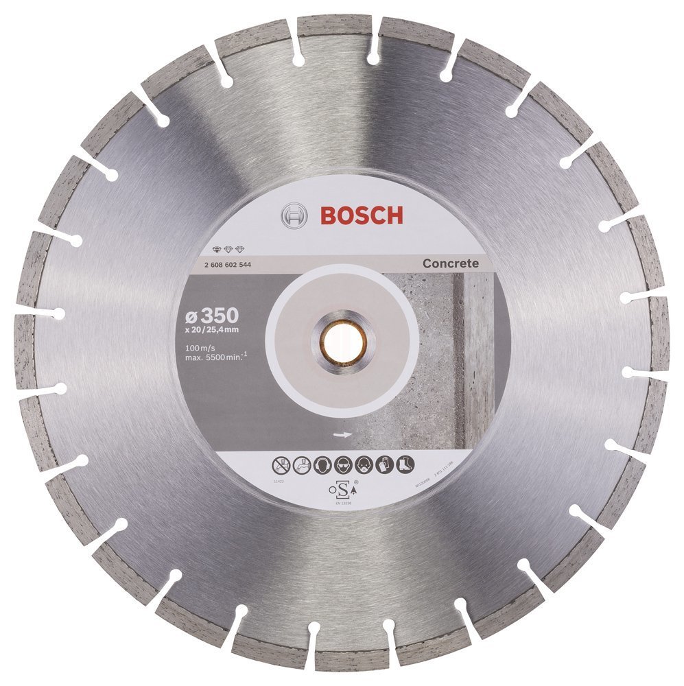 Bosch Elmas Kesme Diski Standard For Concrete 350x25,40/20 mm - 2608602544
