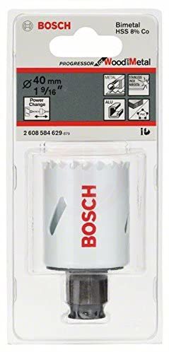 Bosch METAL VE AHŞAP DELİK AÇMA TESTERESİ 40 MM PROGRESSOR METAL VE AHŞA - 2608584629