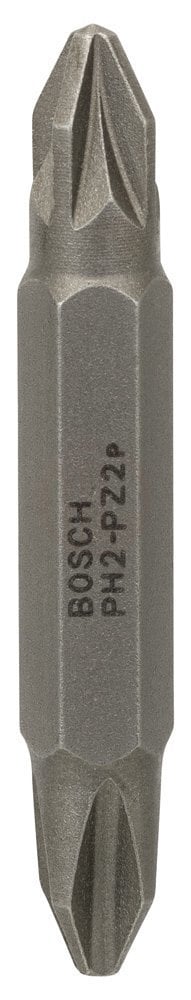 Bosch Vidalama Ucu Çift Taraflı Extra Hard PH2-PZ2x45 mm (1 Adet) - 2607001743