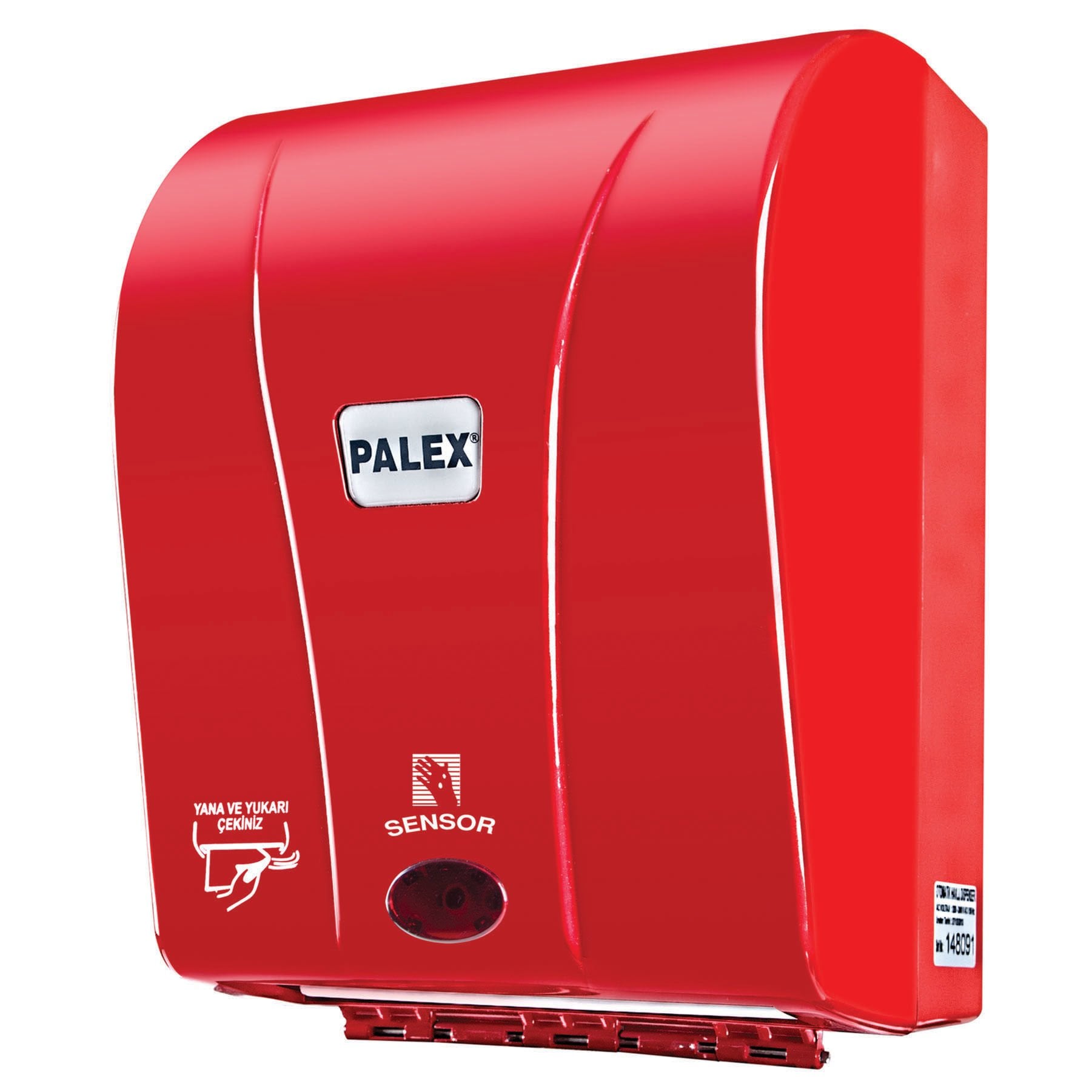 Palex Otomatik Havlu Dispenseri 21 Cm Kırmızı - 3490-B