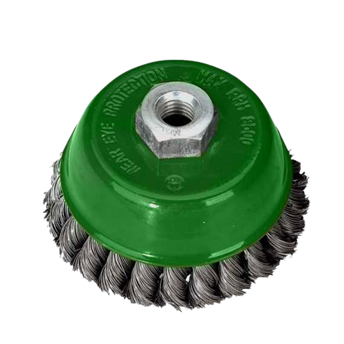 Troy 27707-65 Burma Telli Çanak Fırça (65mm)