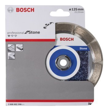 Bosch Elmas Kesme Diski Standard For Stone 125x22,23 mm - 2608602598