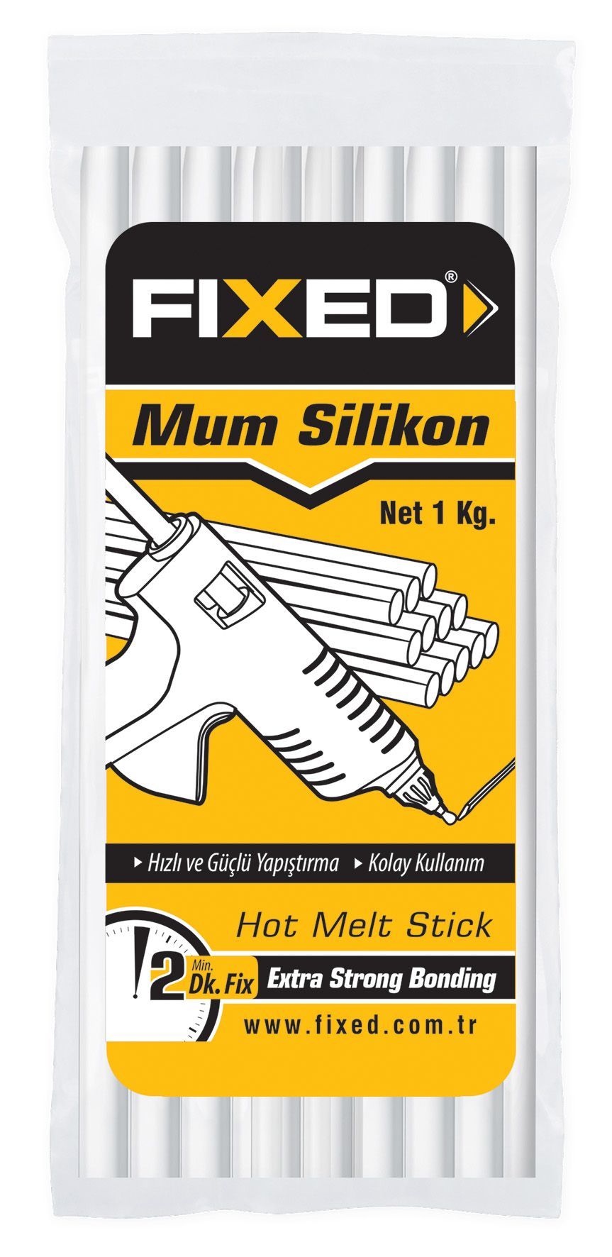 Fixed F1000 Mum Silikon İnce 1 Kg Poşetli