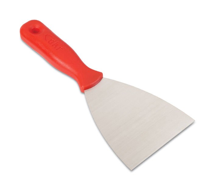 Dkr Spatula Plastik Saplı Yay Çeliği 10 Cm
