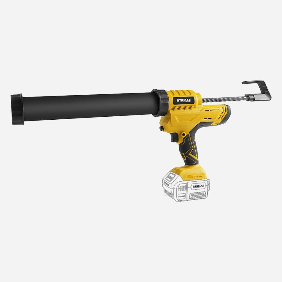 Rtrmax RTX1878B Akülü Silikon Tabancası 300/600Ml (Akü ve Şarj Cihazı Dahil değildir.)